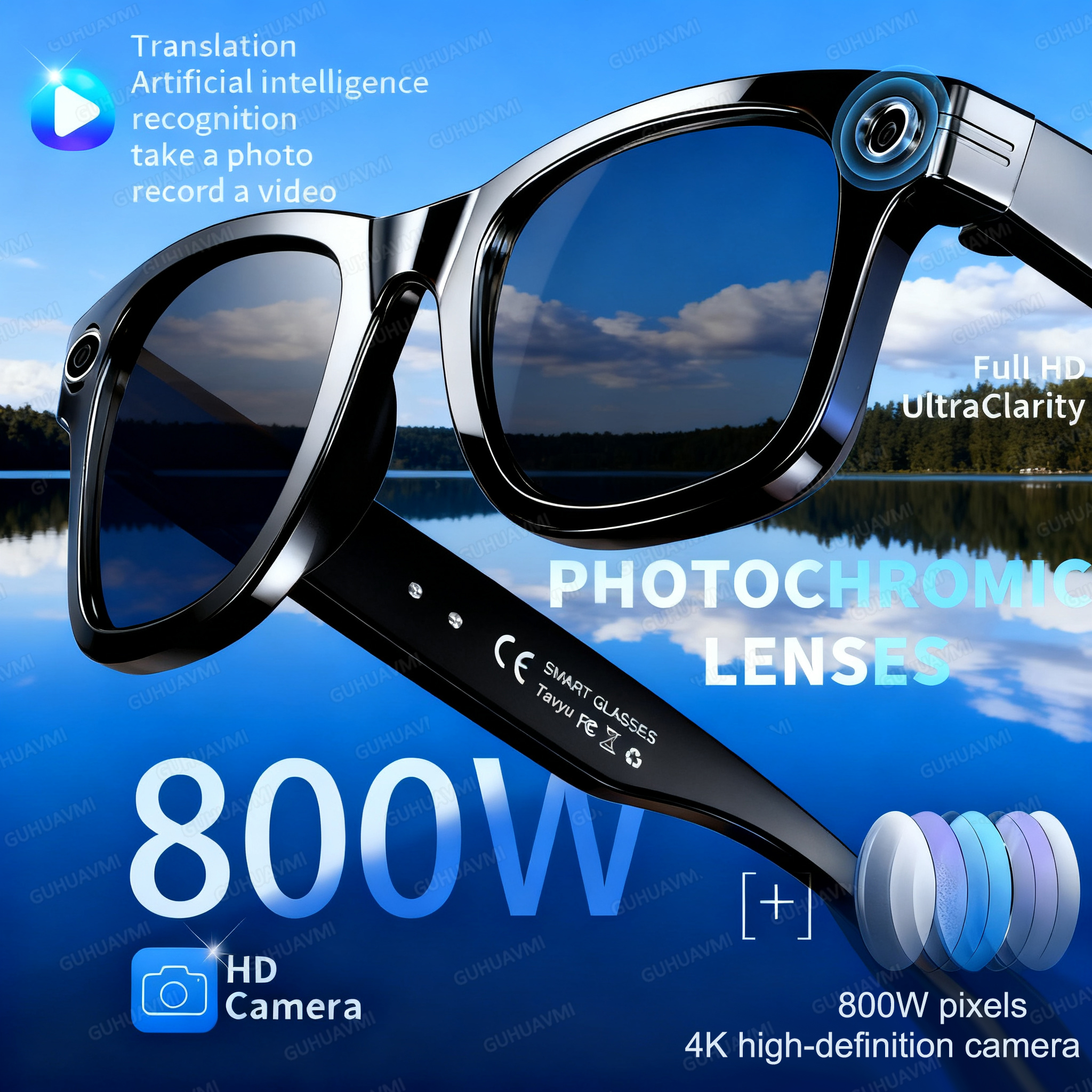 Photography Lighting Professional - New 8 Million Pixels Camera Smart