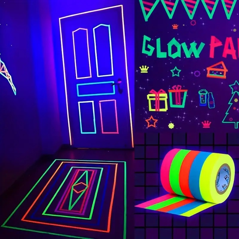Photography Lighting Diy - Tape Fluorescent Tape 6Pcs/set Self Adhesive