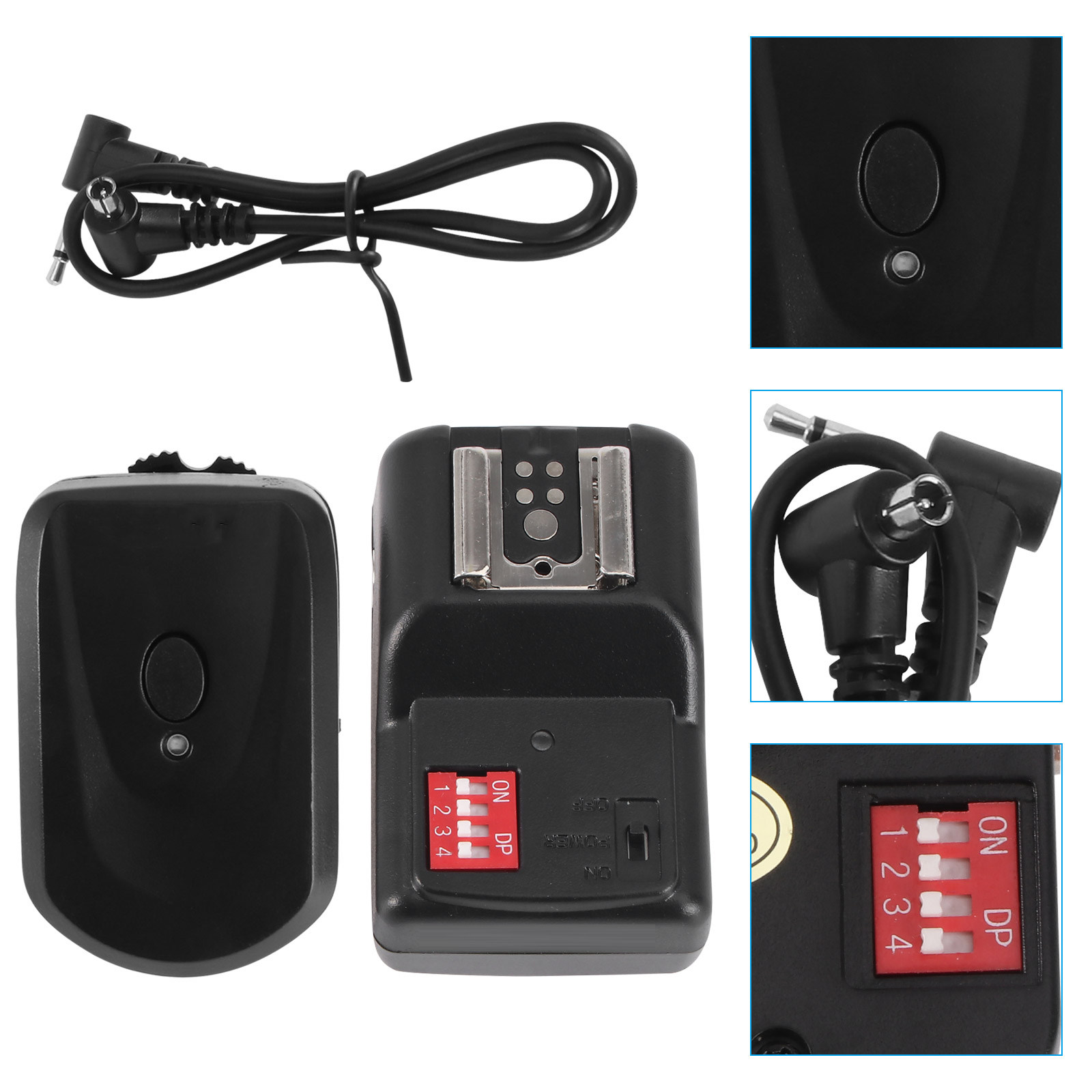Trigger Receiver Set - 16 Channel Wireless Flash Trigger Signal