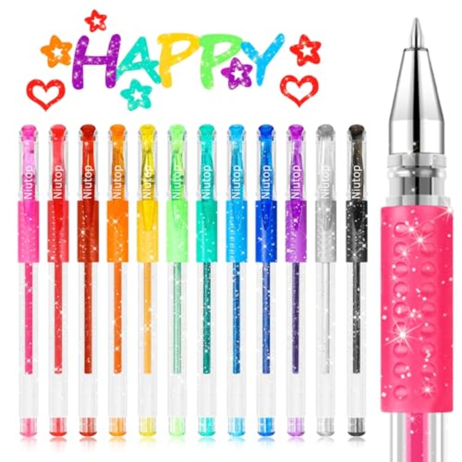 Coloured Gel Set - Coloured Pen Stocking Stuffers for Adult,