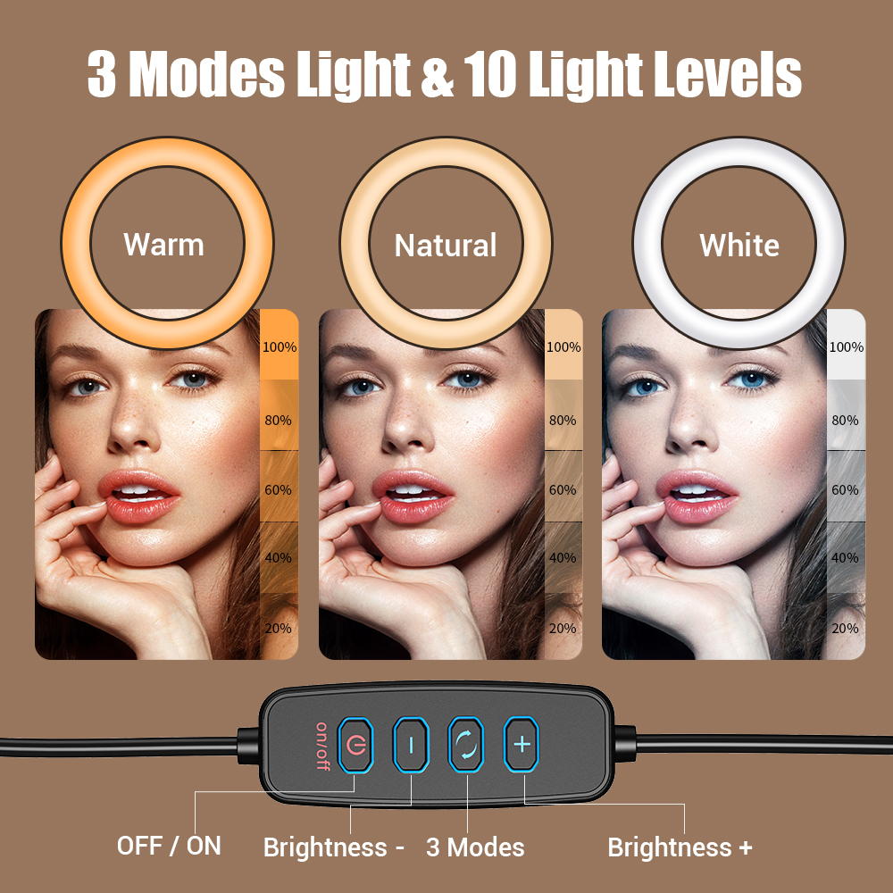 APEXEL Selfie Ring Light Photo - Photography Lighting Options recensie en prijs