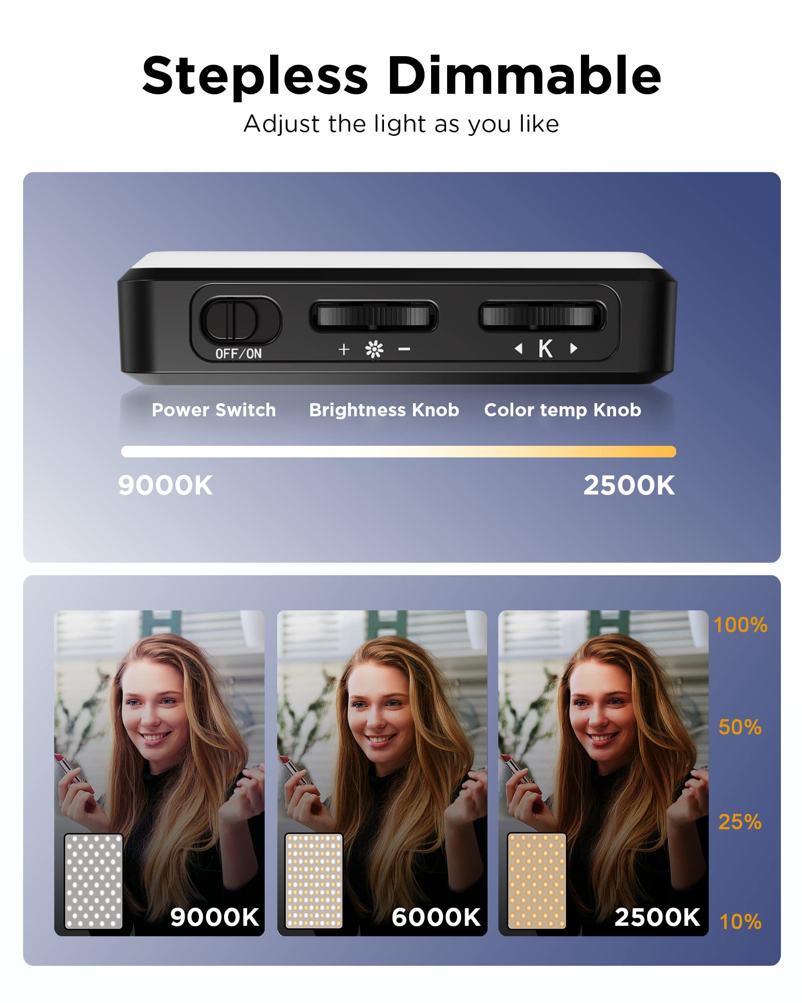 LED Selfie Light 3000Mah 120 L - Photography Lighting Wand recensie en prijs