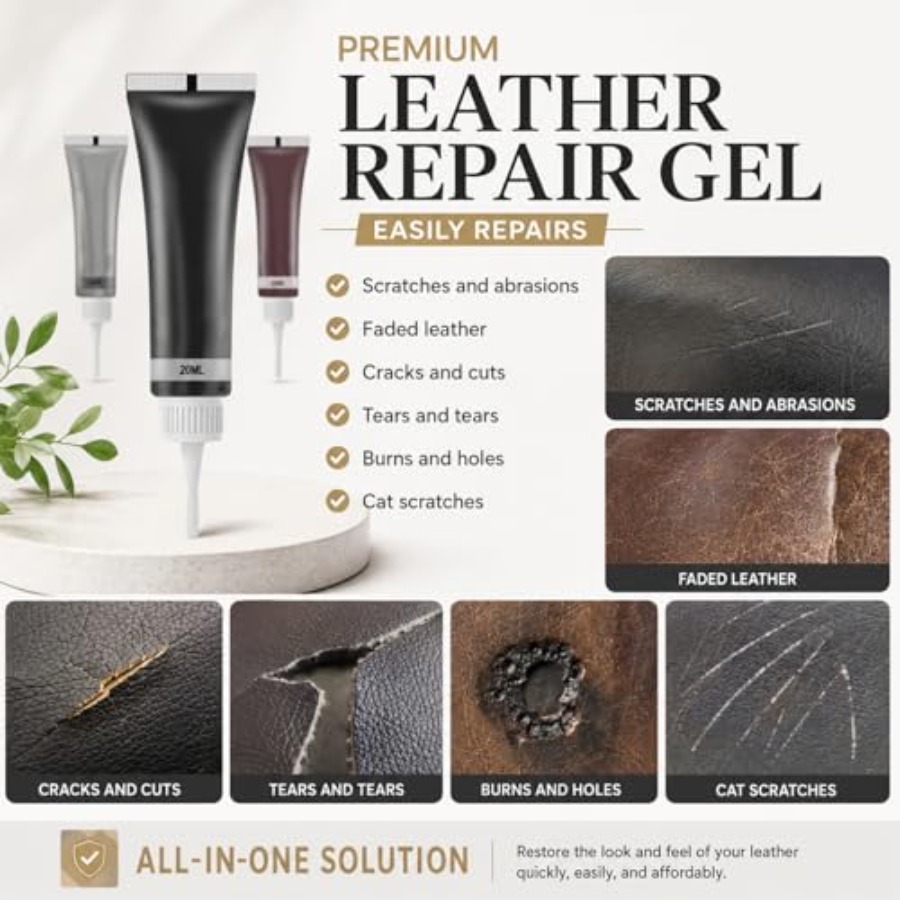 Advanced Leather Repair Gel, 2 - Coloured Gel Set recensie en prijs