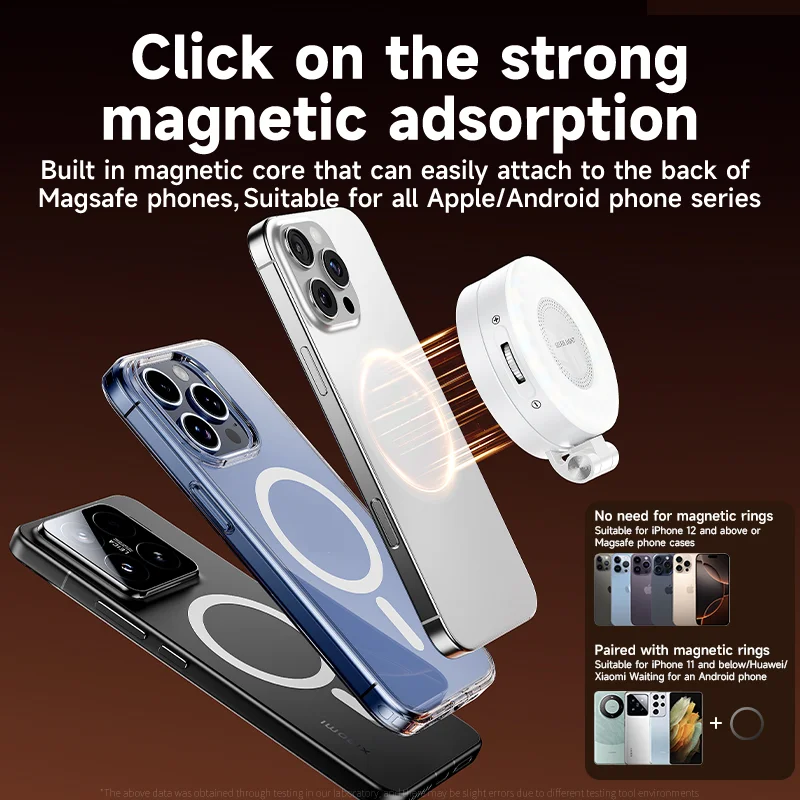 LED Selfie Fill Light for Mags - Photography Lighting Professional recensie en prijs