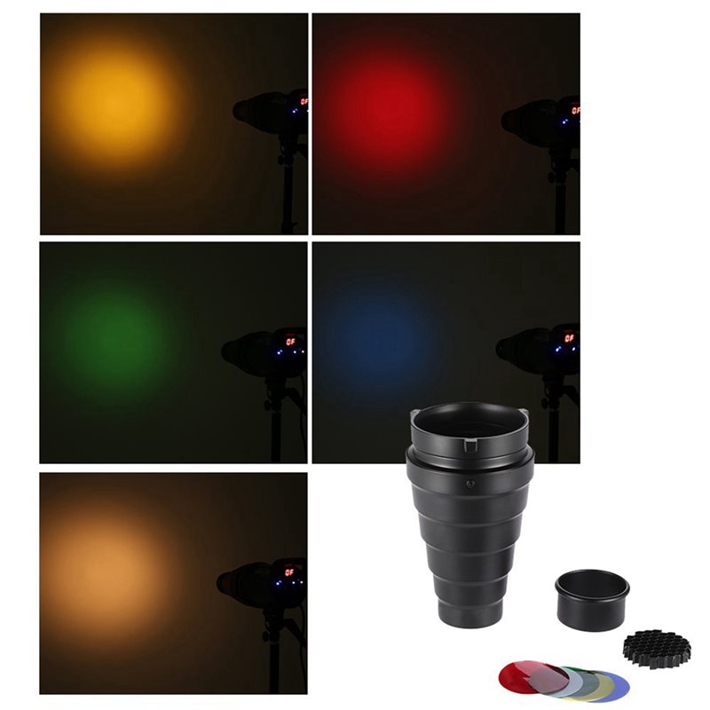 N75R-3X Conical Snoot With Hon - Honeycomb Grid Filter recensie en prijs