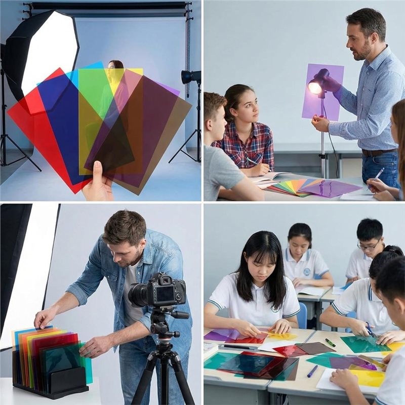 ABDJ-A4 PVC Sheets In 9 Colors - Photography Lighting Diy recensie en prijs