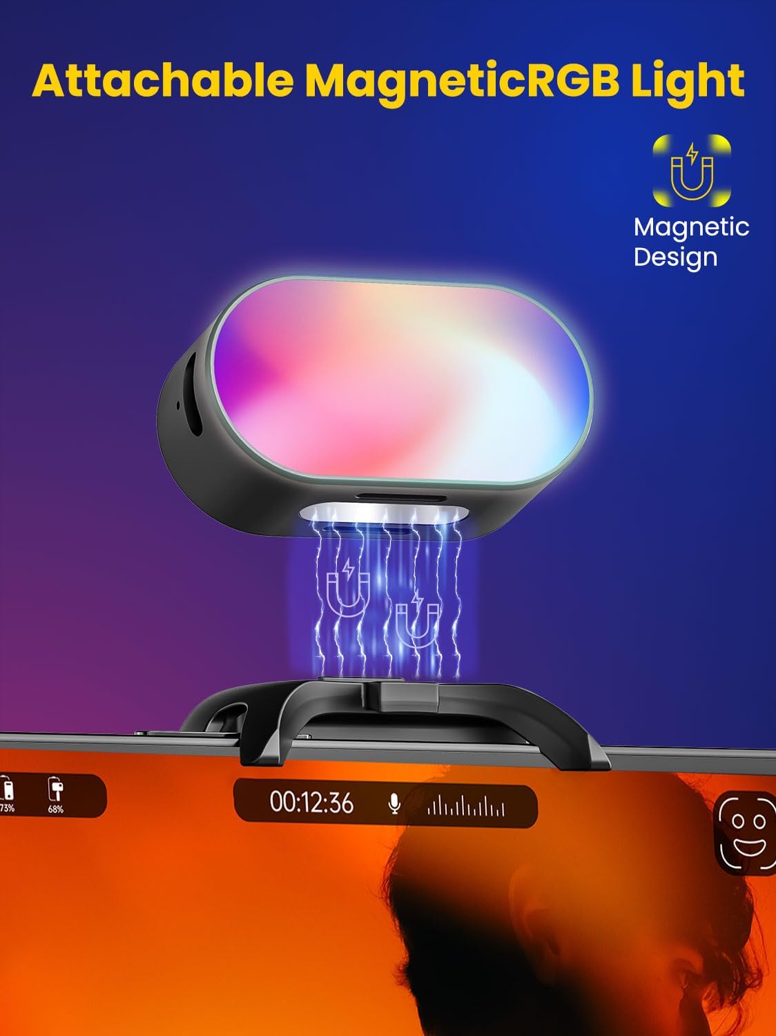 AOCHUAN Mini RGB Magnetic Fill - Photography Lighting Professional recensie en prijs