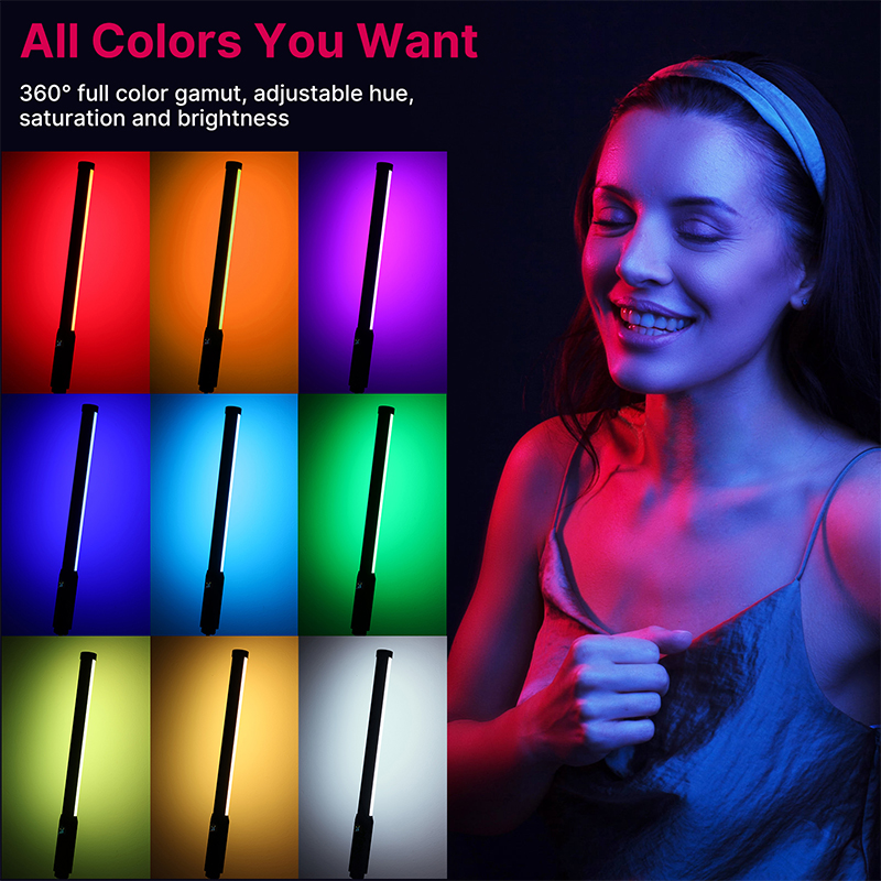 Ulanzi VL119 Handheld RGB Colo - Photography Lighting Wand recensie en prijs