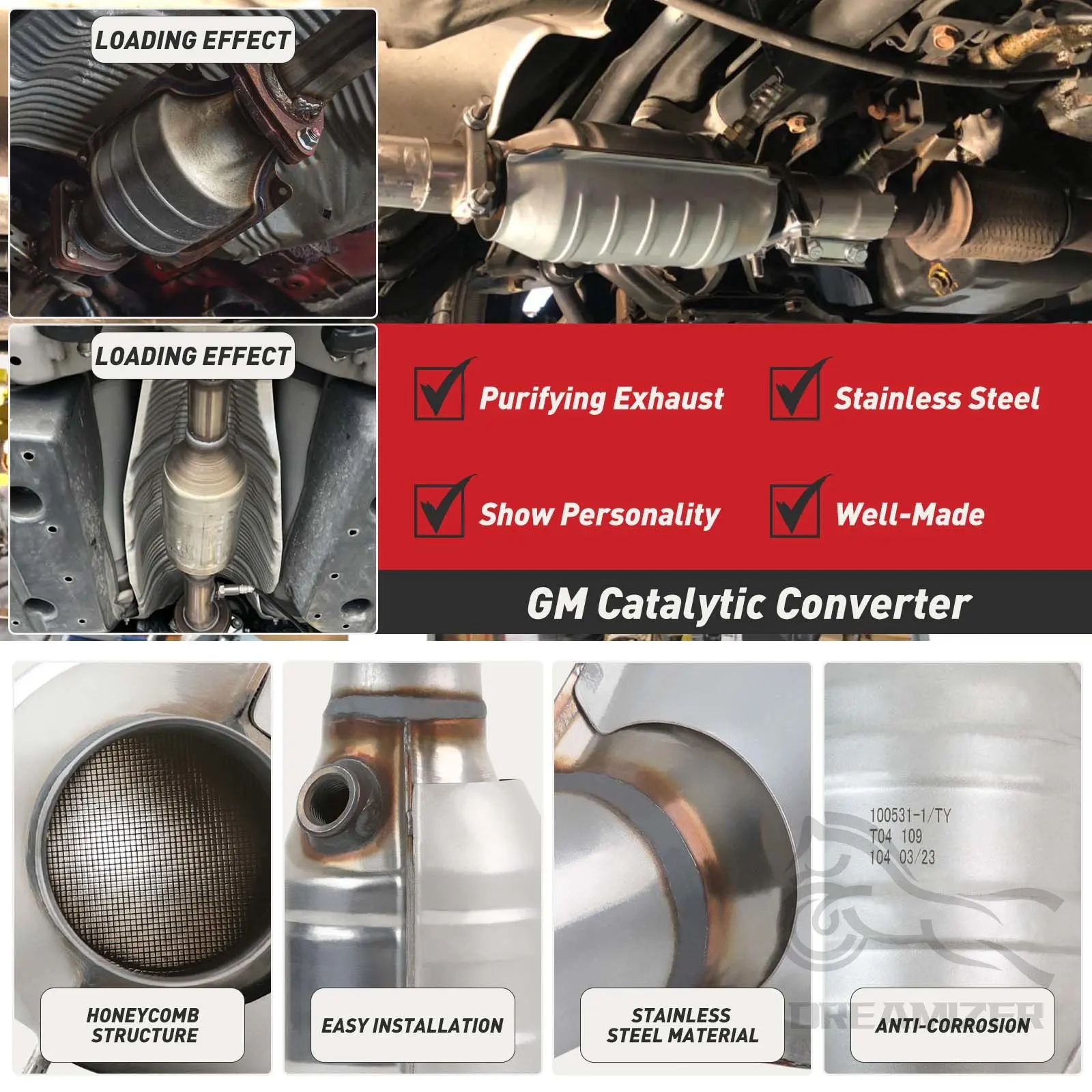 Three-Way Catalytic Converter  - Honeycomb Grid Filter recensie en prijs