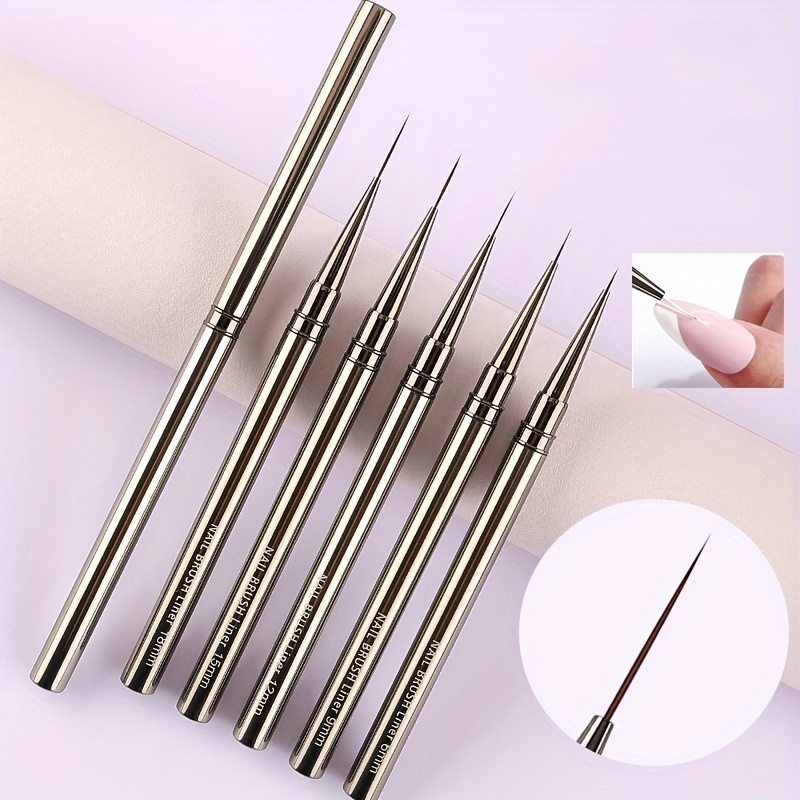 5PCS Nail Art Liner Brushes Ha - Coloured Gel Set recensie en prijs