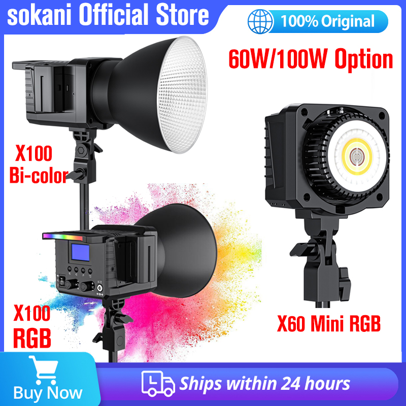 Sokani X100 / X60 Mini RGB Bi- - Photography Lightning recensie en prijs