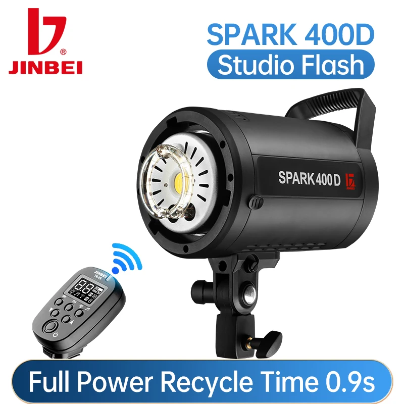 JINBEI SPARK400D 400W Strobe S - Photography Lighting For Clothing recensie en prijs