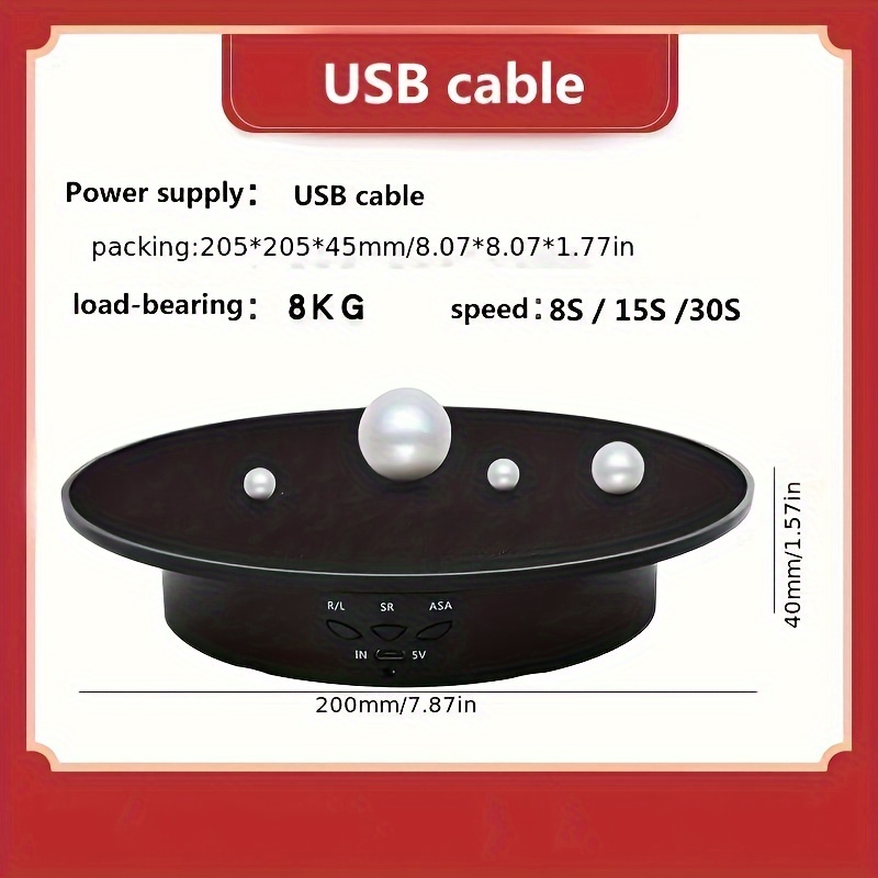 20 cm/7.87 inch Electric Rotat - Photography Lightning recensie en prijs