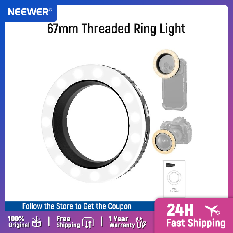NEEWER Basics 67mm Threaded Ri - Photography Lighting Wand recensie en prijs