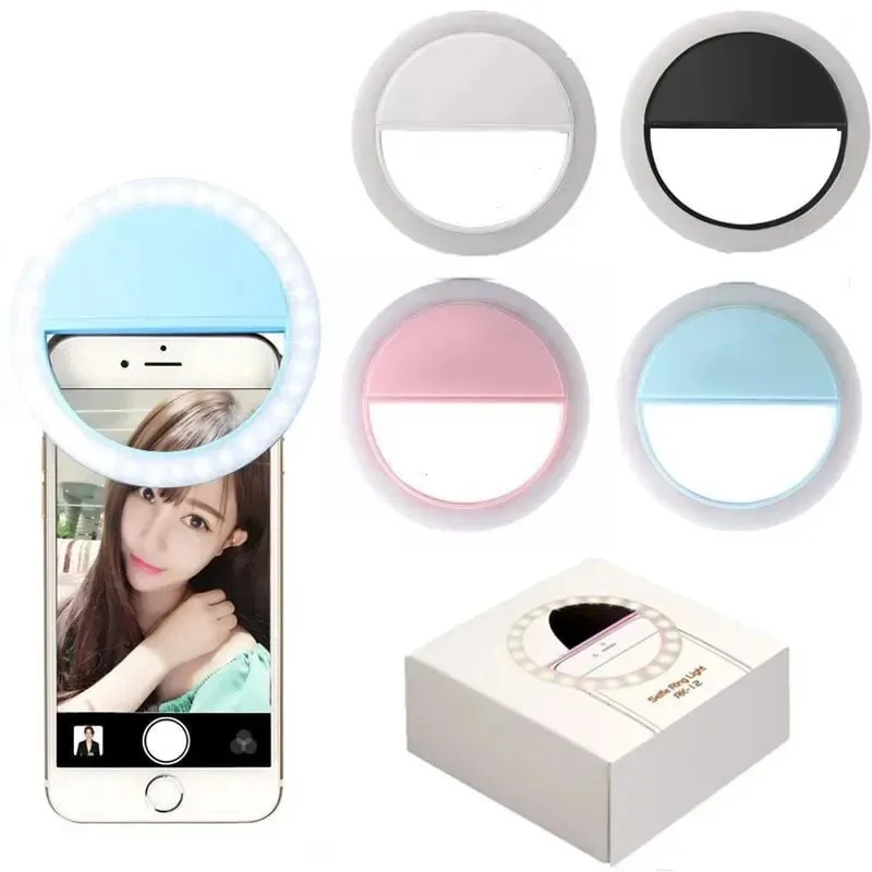 Clip-On LED Selfie Ring Light, - Photography Lighting Professional recensie en prijs