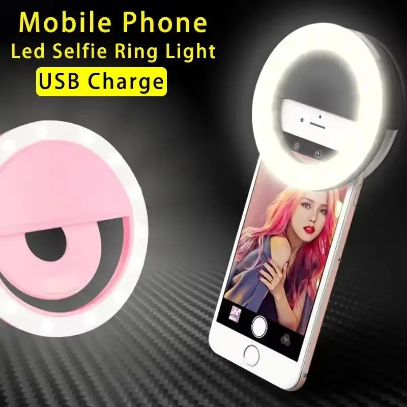 Clip-On LED Selfie Ring Light, - Photography Lighting Professional recensie en prijs