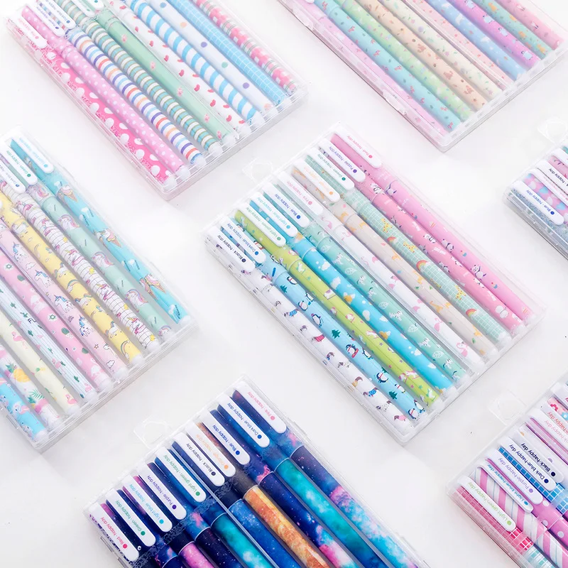 10Pcs/Box Cute Stationery 10 C - Coloured Gel Set recensie en prijs
