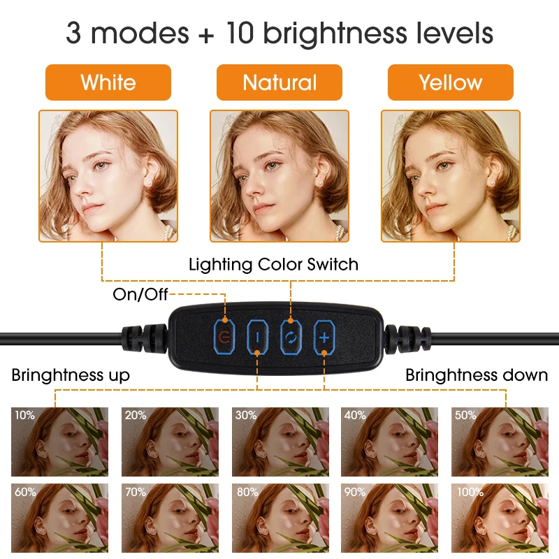 33cm Selfie Ring Light 12