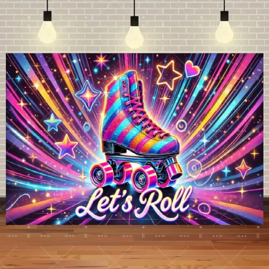 Roller Skating Shoes Theme Bir - Photography Lighting Background recensie en prijs