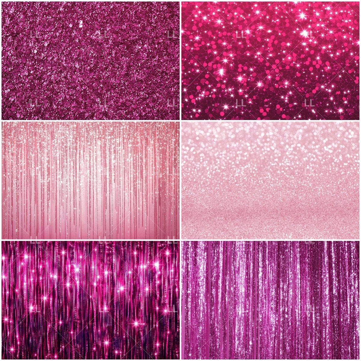 Pink Shimmer Wall Glitters Seq - Photography Lighting Background recensie en prijs