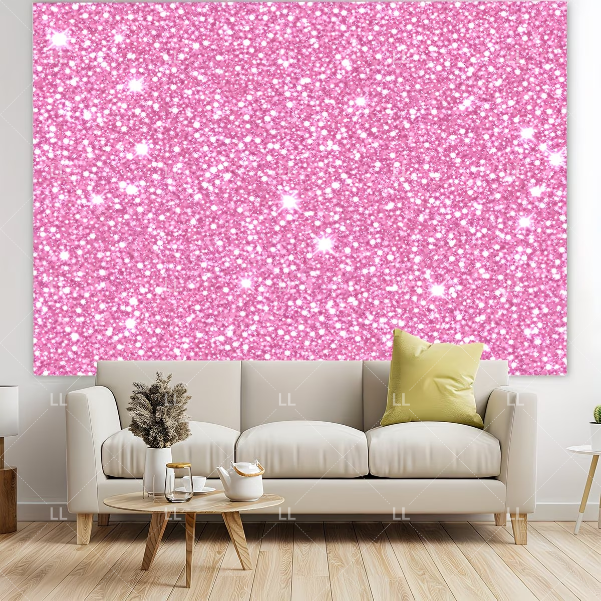 Pink Shimmer Wall Glitters Seq - Photography Lighting Background recensie en prijs