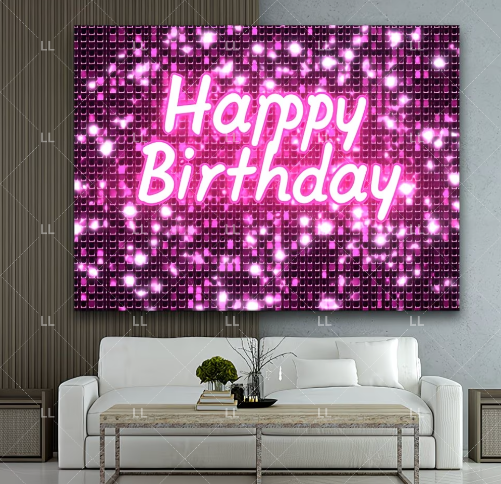 Pink Shimmer Wall Glitters Seq - Photography Lighting Background recensie en prijs