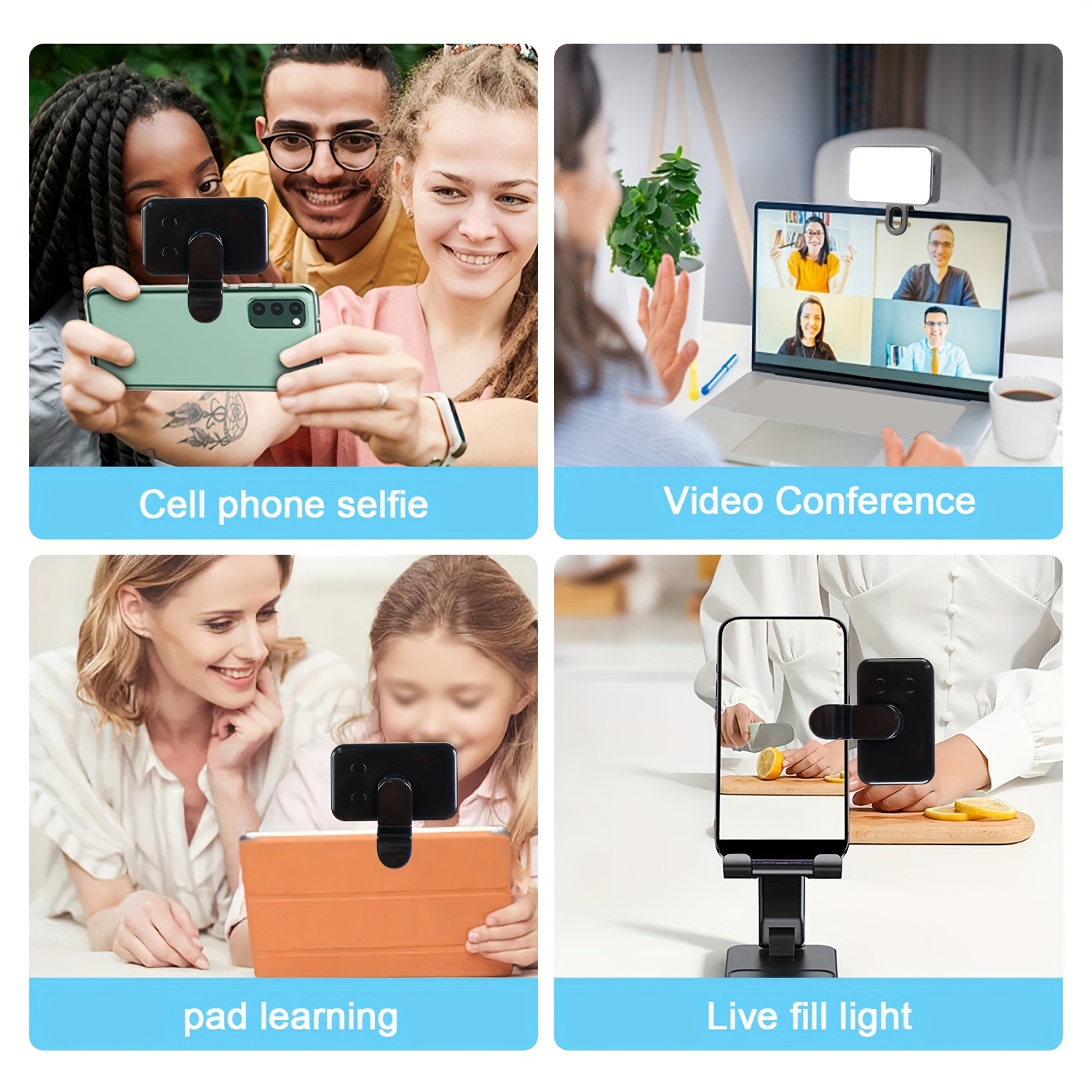 Clip-On Mobile Phone Fill Ligh - Photography Lighting Options recensie en prijs