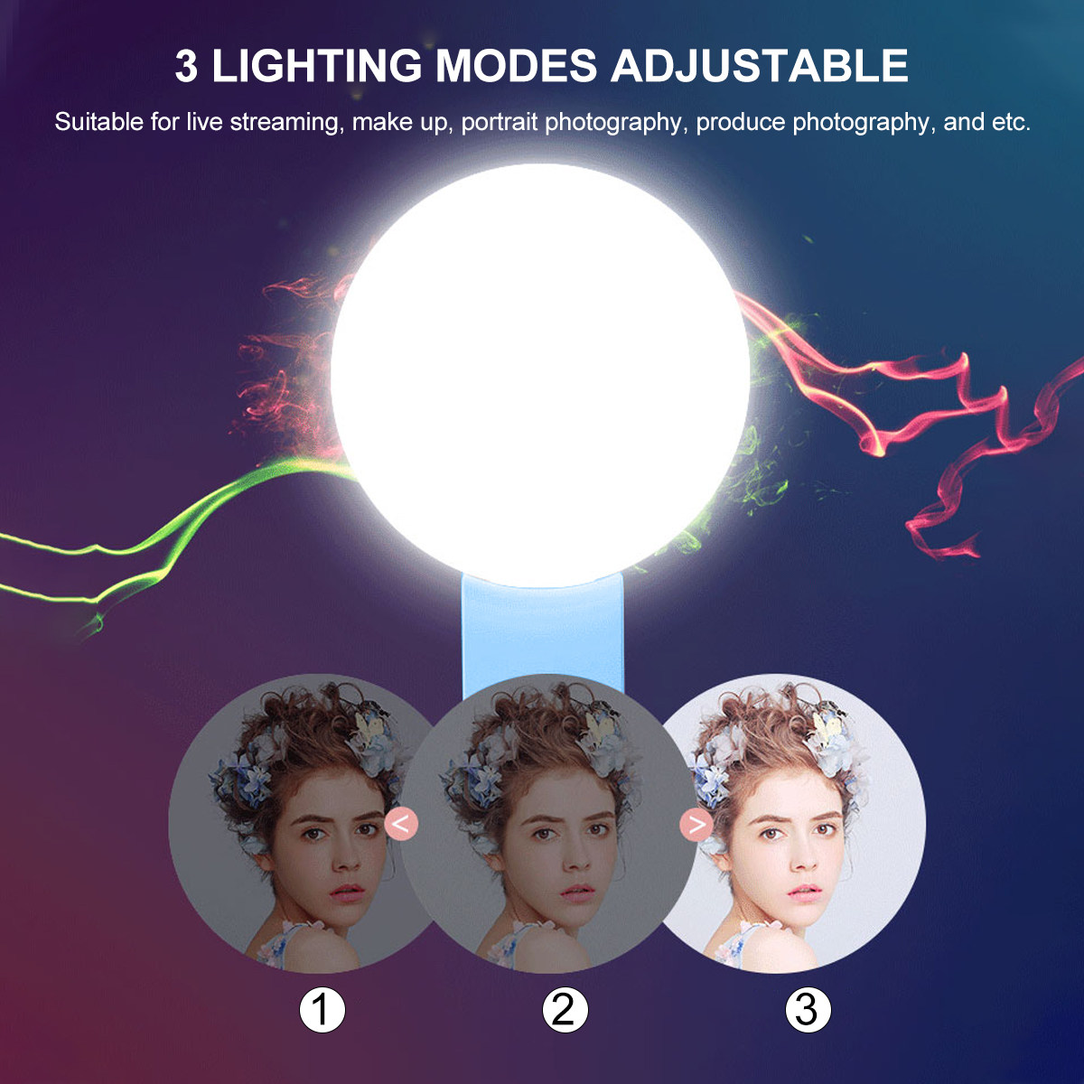 Rechargeable Portable Mini Cli - Photography Lighting Circle recensie en prijs