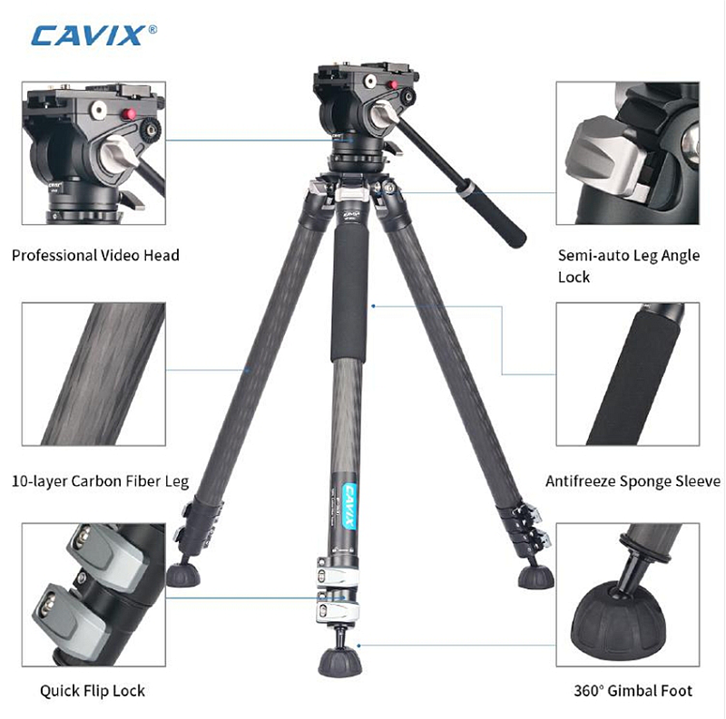 Photography CAVIX VF363 Travel - Photography Lighting Professional recensie en prijs