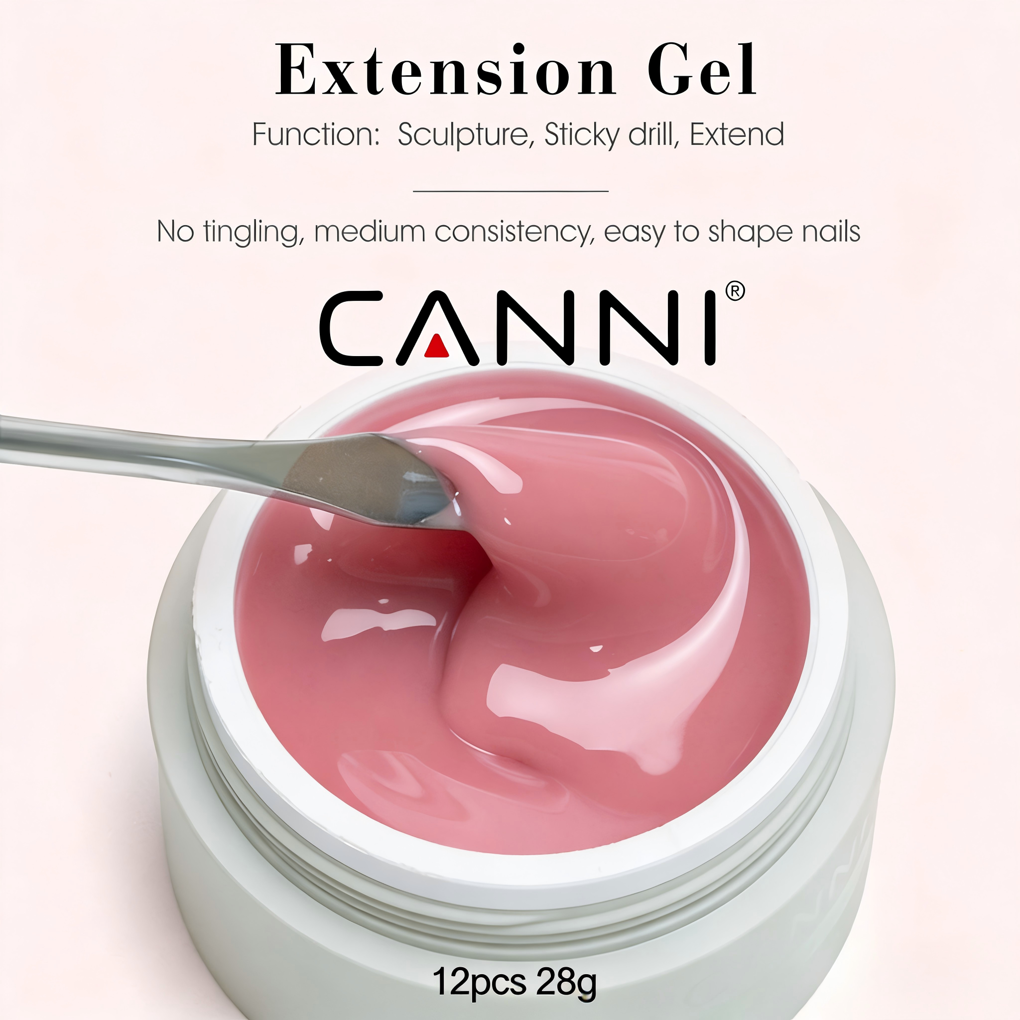 CANNI 28g 12Pcs Nail Extension - Coloured Gel Set recensie en prijs