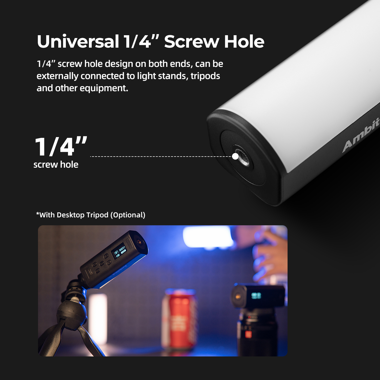 Ambitful K6 Mini RGB Photograp - Photography Lighting Wand recensie en prijs