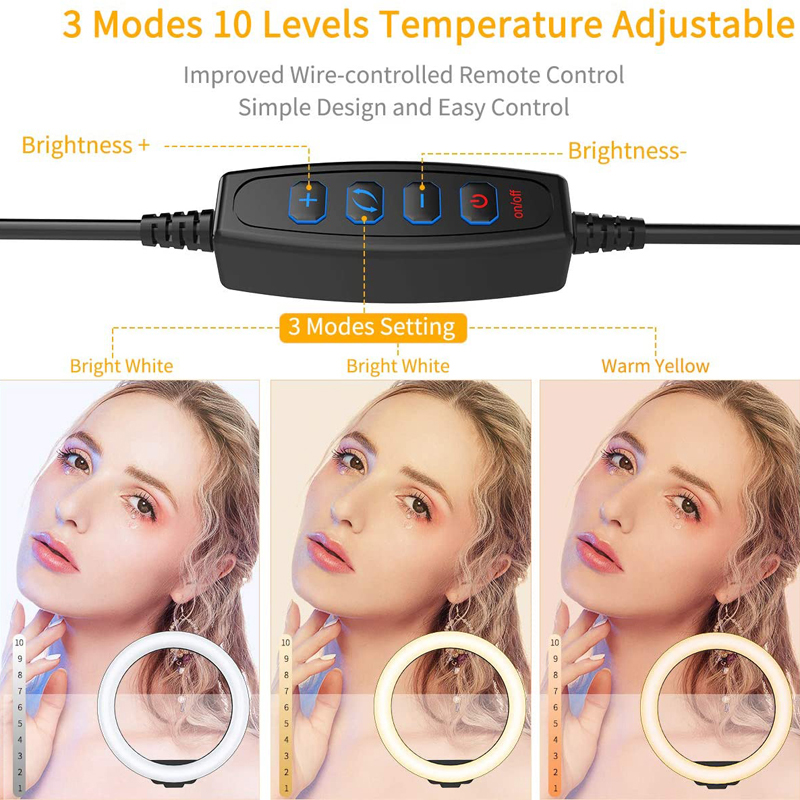 16/26/33cm LED Selfie Ring Lig - Photography Lighting Wand recensie en prijs