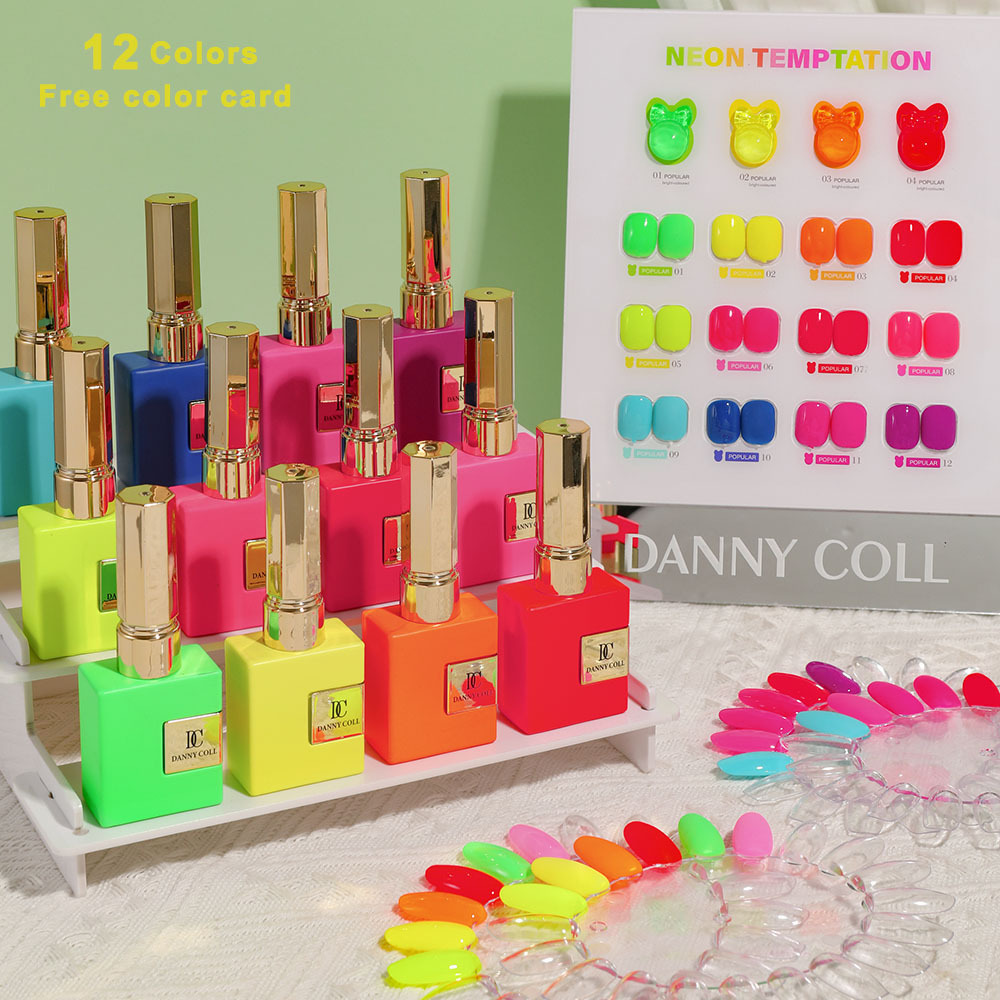 Spring Summer Colourful Fluore - Coloured Gel Set recensie en prijs