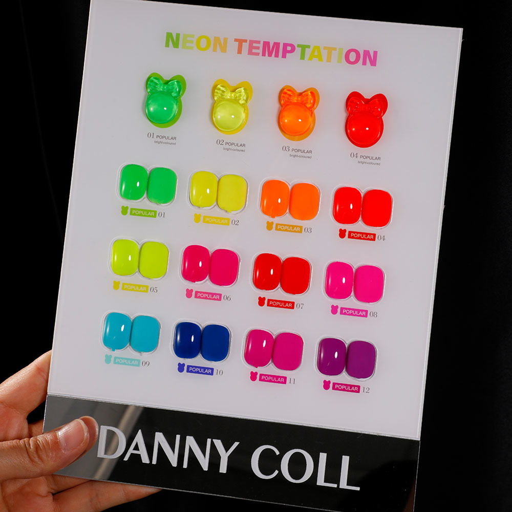 Spring Summer Colourful Fluore - Coloured Gel Set recensie en prijs
