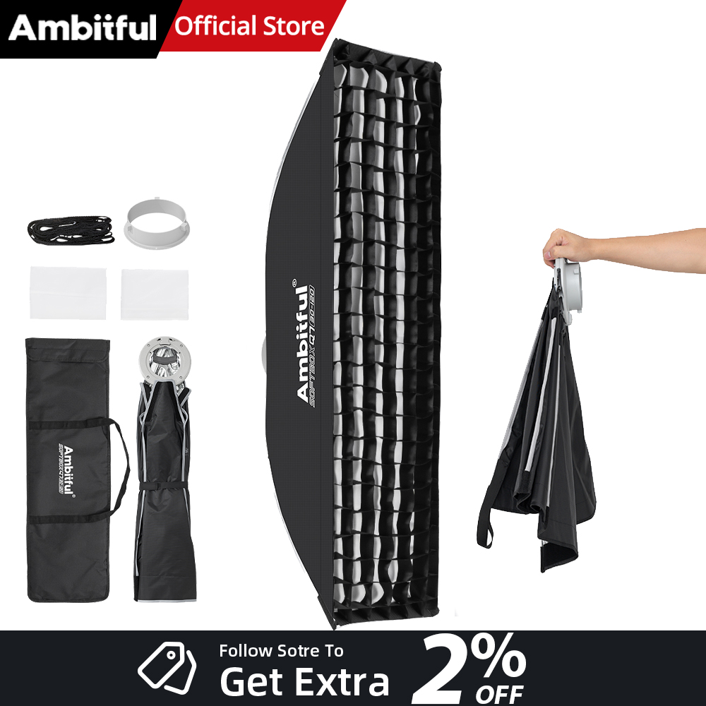 AMBITFUL Q7-II 30*120cm Bowens - Photography Lighting Box recensie en prijs