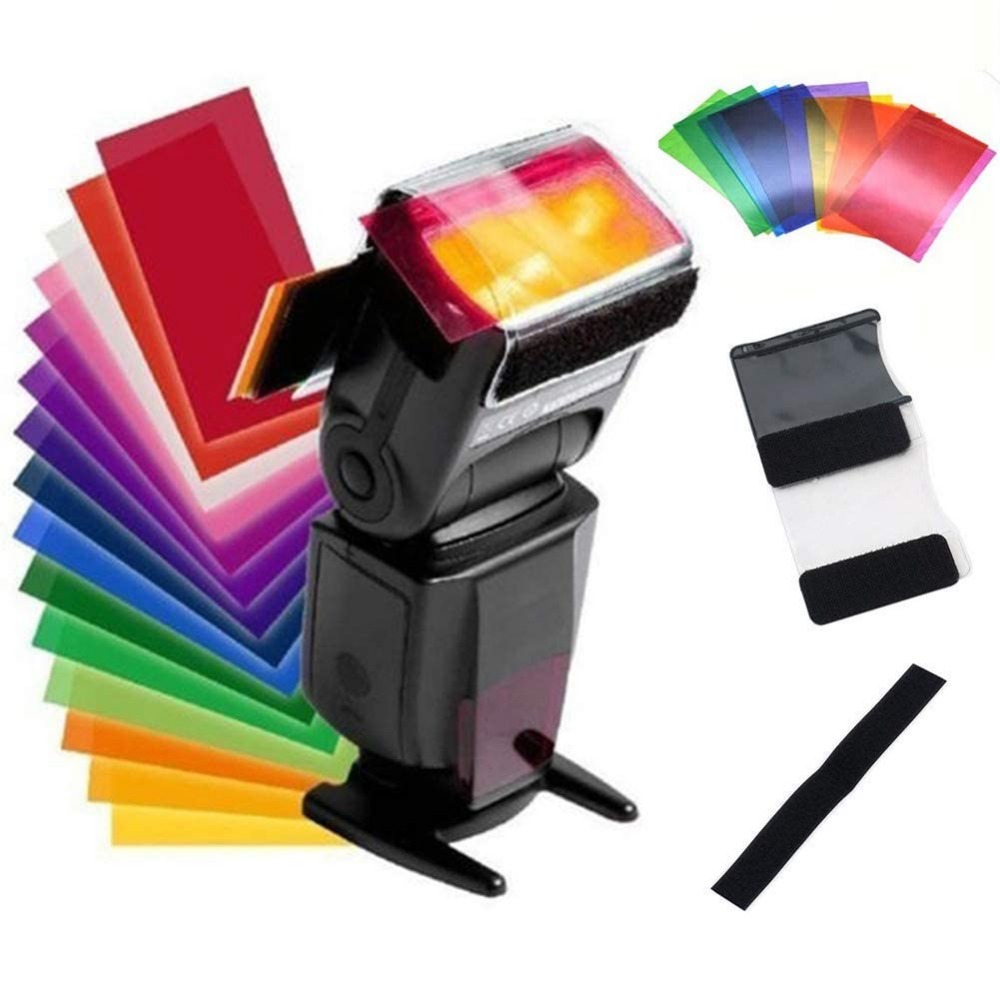 12 Colors Camera Flash Gels Li - Photography Lighting Box recensie en prijs