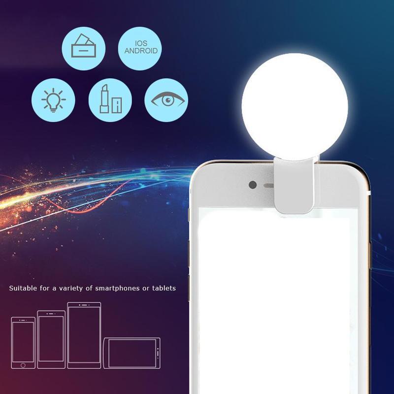 NEW Mobile Phone LED Selfie Ri - Photography Lighting Circle recensie en prijs