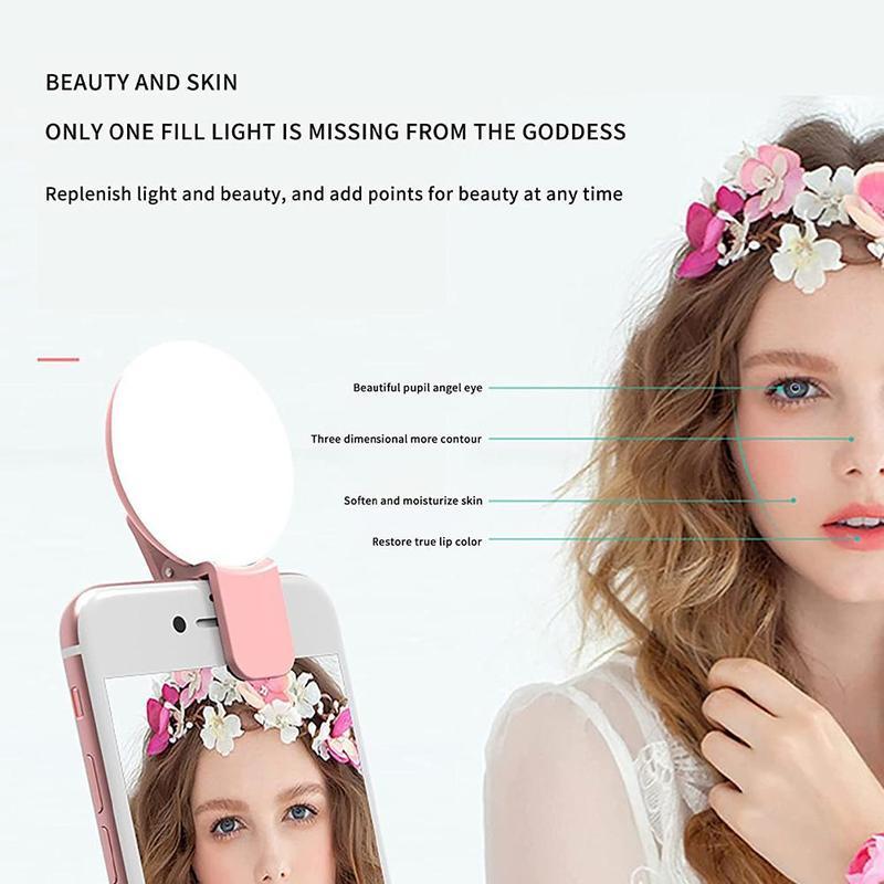 NEW Mobile Phone LED Selfie Ri - Photography Lighting Circle recensie en prijs