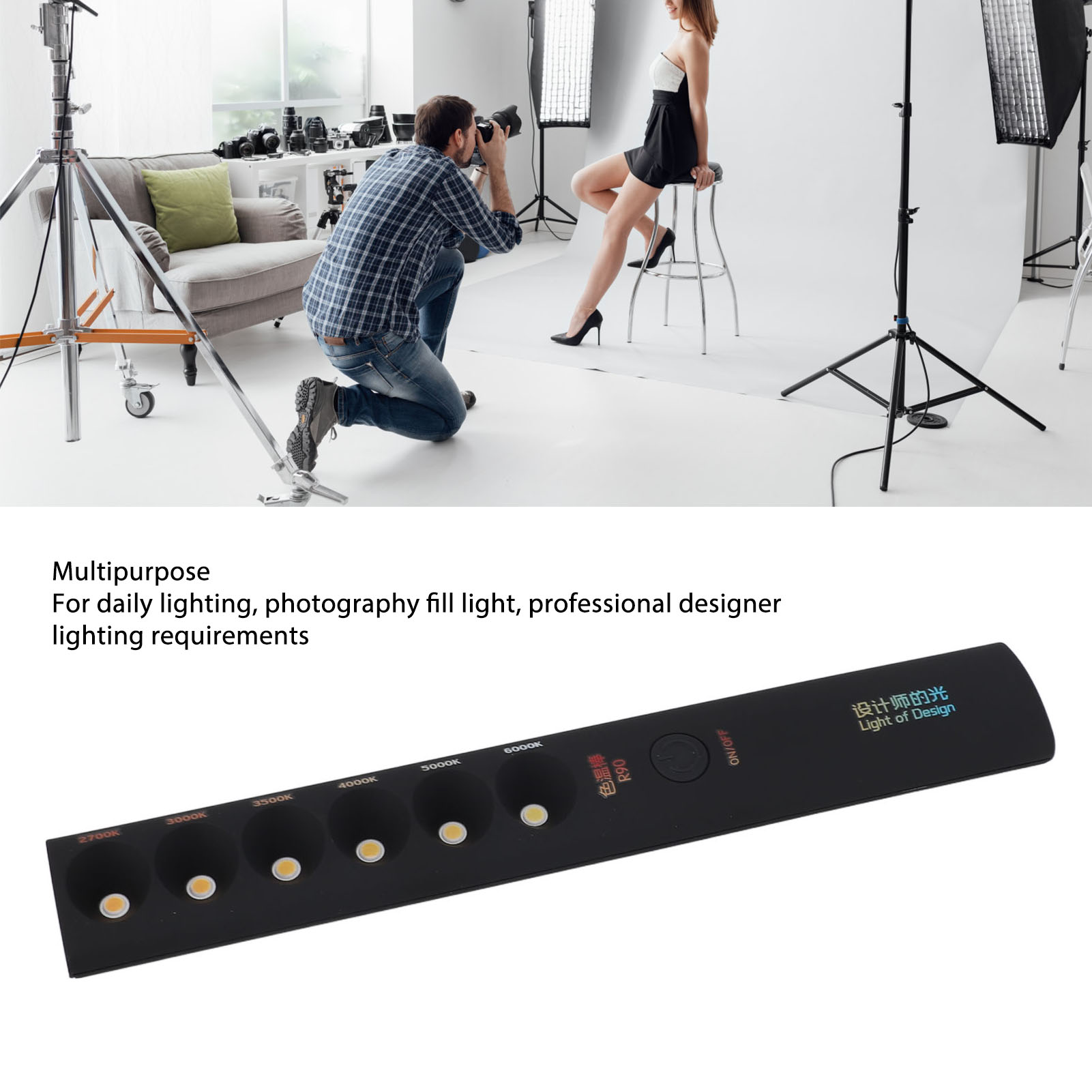 Video Light Wand Portable Colo - Photography Lighting Professional recensie en prijs