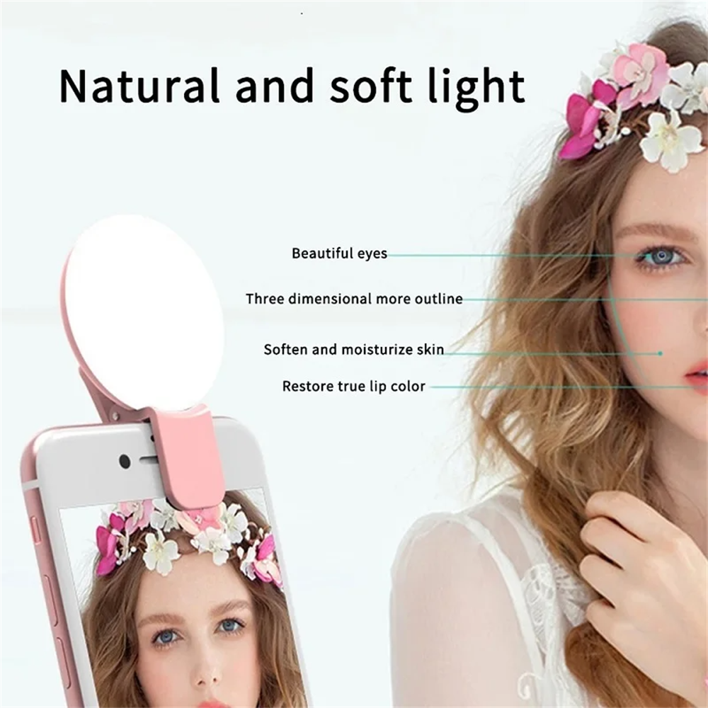 Mobile Phone LED Selfie Ring F - Photography Lighting Circle recensie en prijs