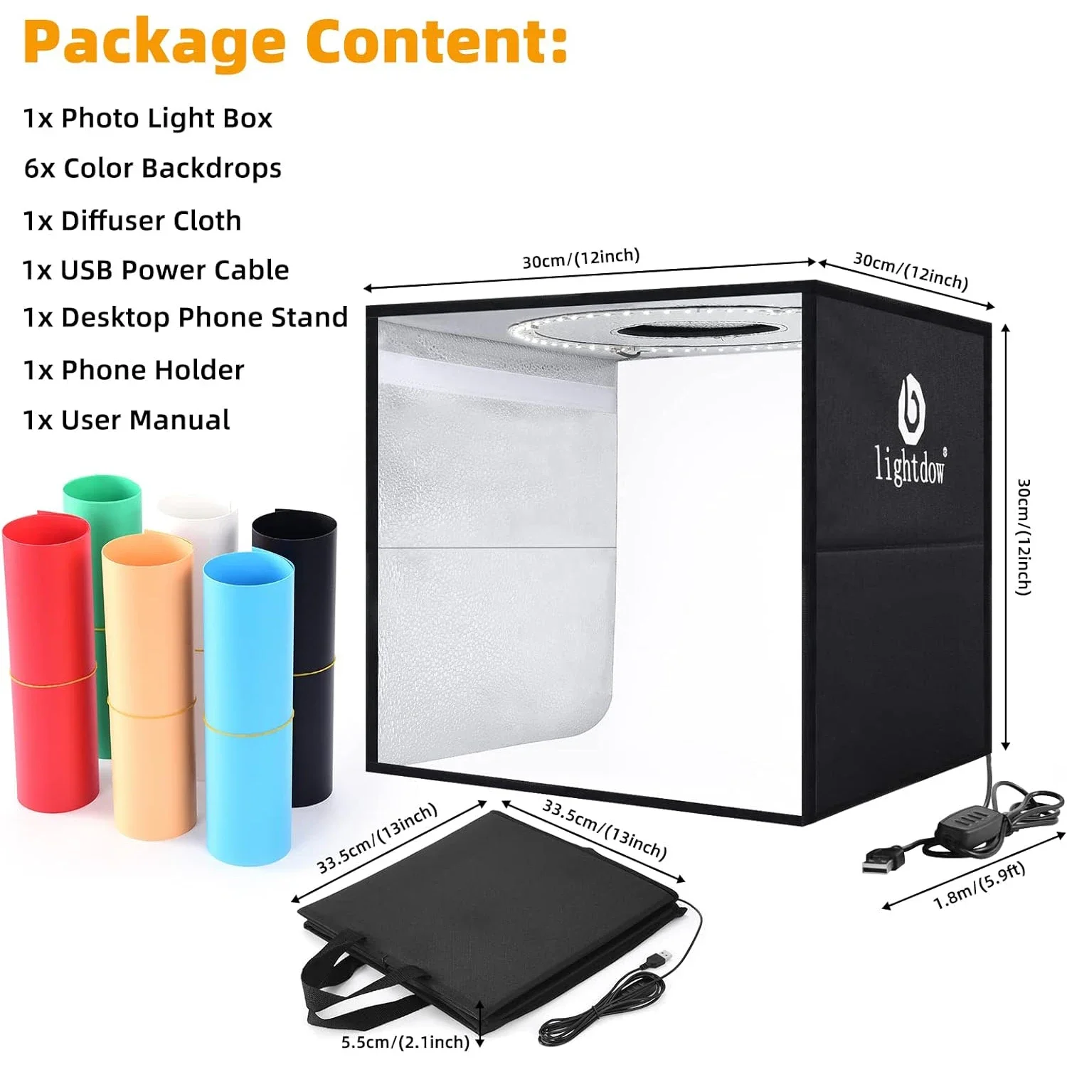 Lightdow Dimmable Photo Box LE - Photography Lightning recensie en prijs
