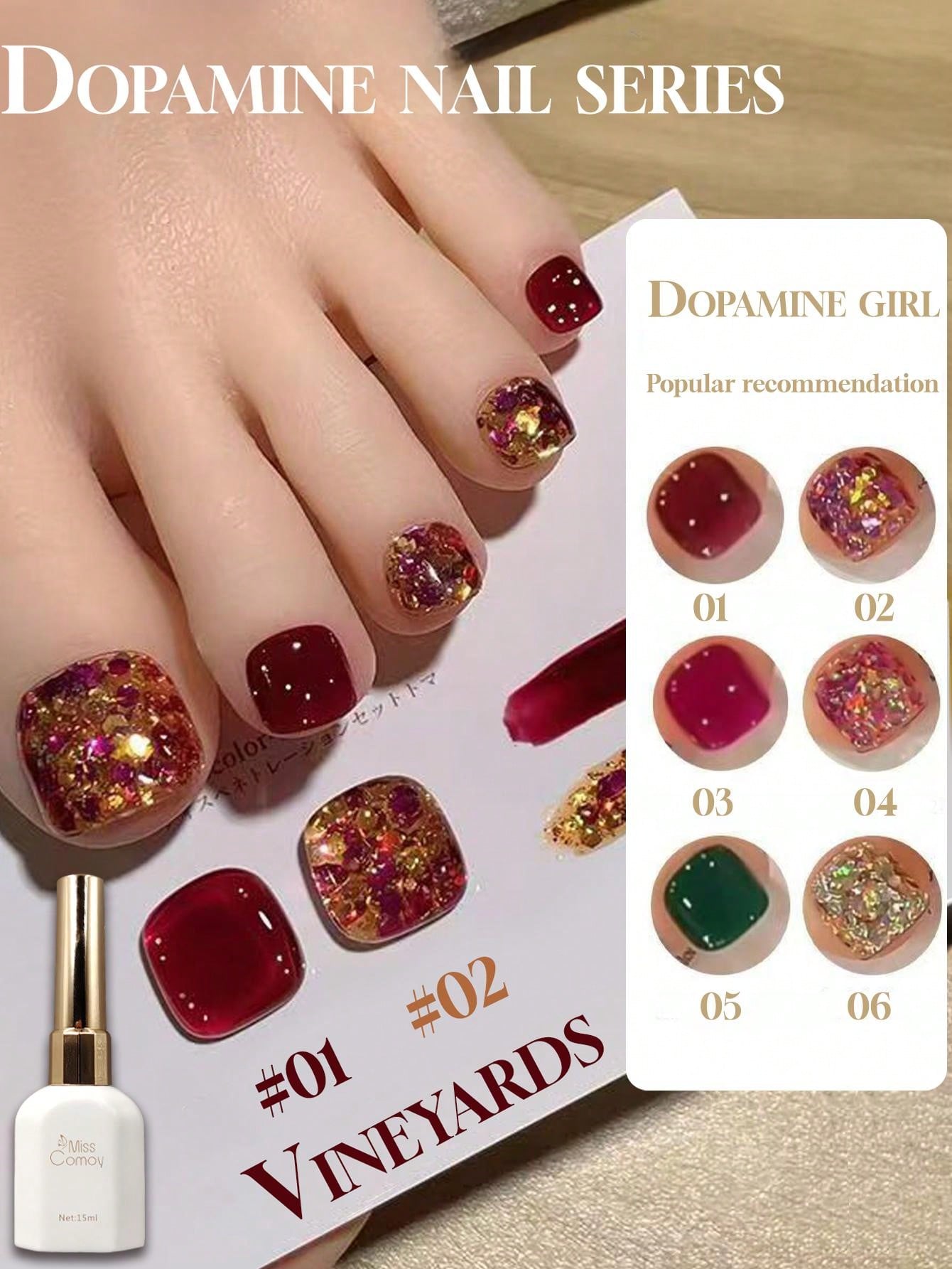 15ML Burst Dopamine Two-Colour - Coloured Gel Set recensie en prijs