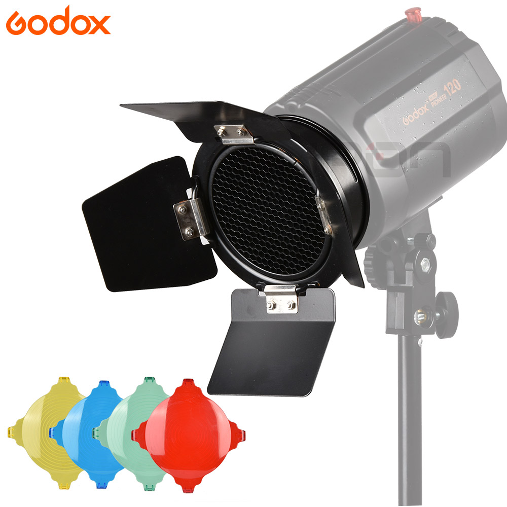 Godox BD-03 Barn Door With Hon - Honeycomb Grid Filter recensie en prijs