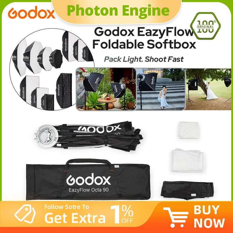 Godox EazyFlow series Foldable - Photography Lighting Box recensie en prijs